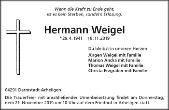 Traueranzeige von Hermann ^^ von vrm-trauer